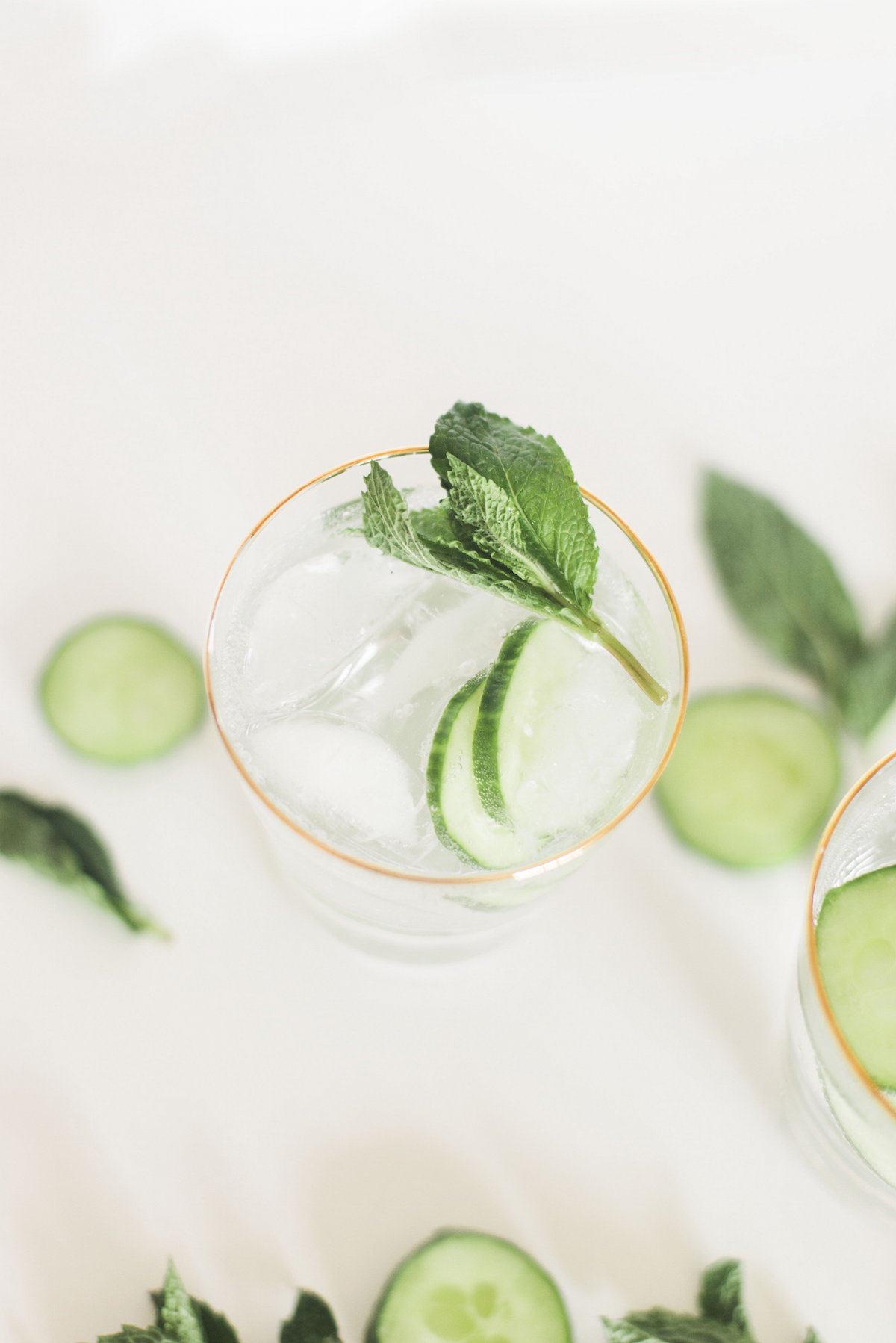 Refreshing Cucumber Mint Mocktail The Mama Notes 8774