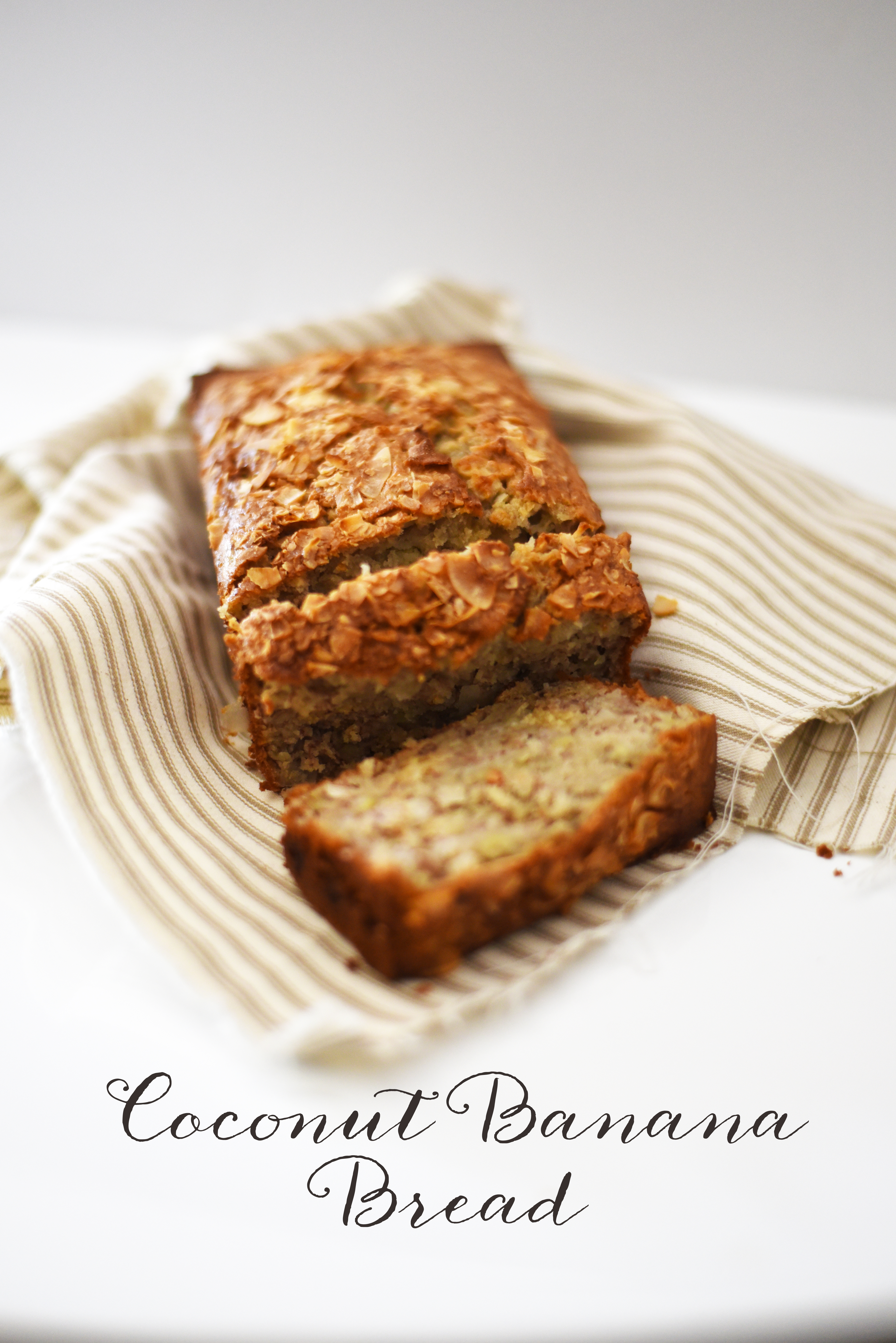 Dairy And Soy Free Coconut Banana Bread 