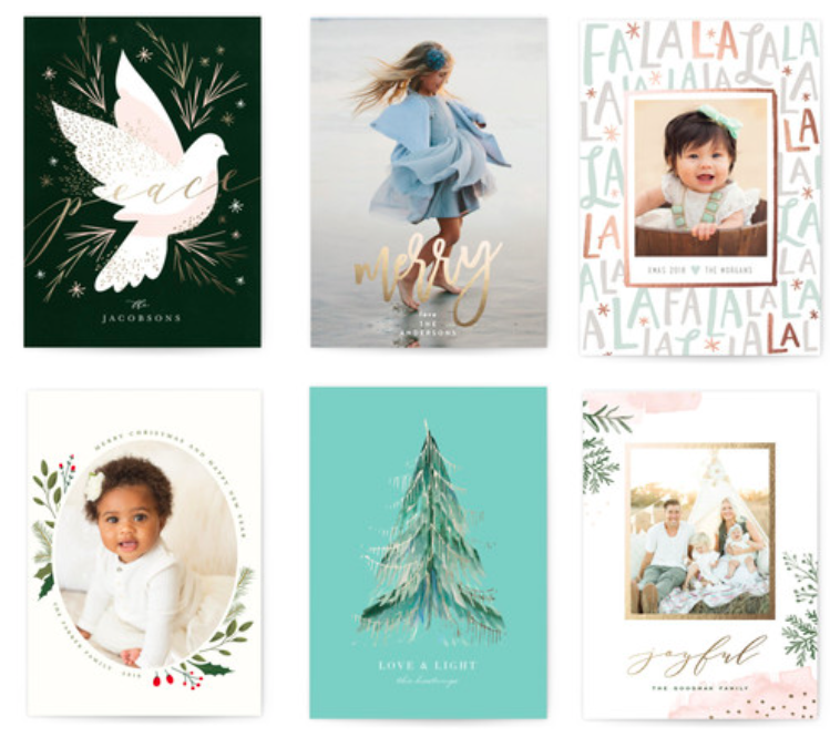 The Prettiest Holiday Cards 
