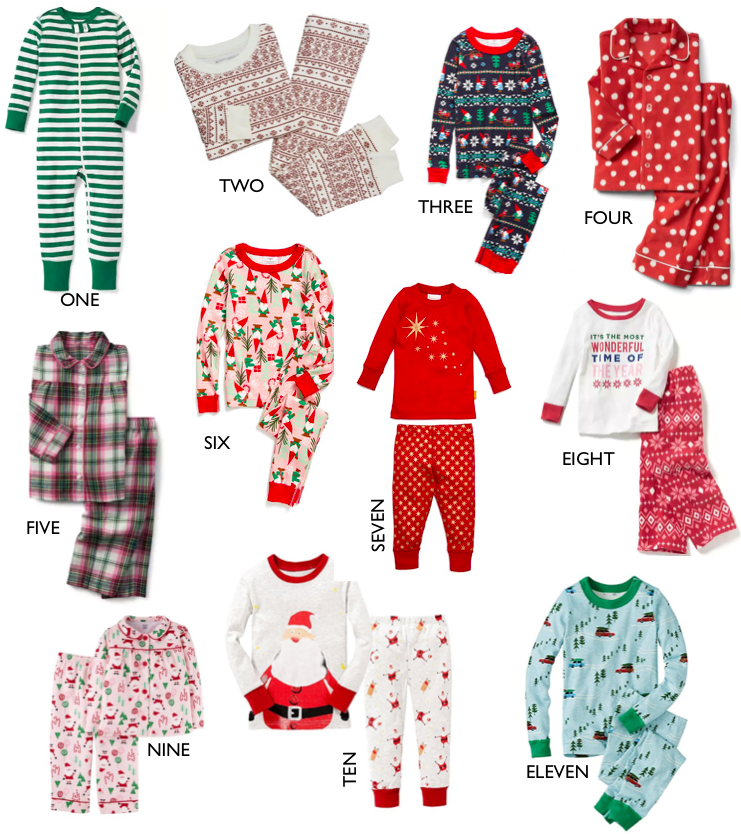 The BEst Places To Shop For Holiday PJs 