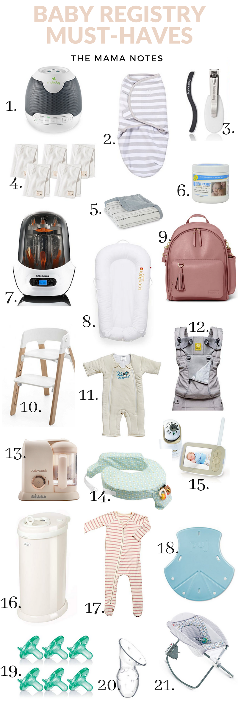 From Mrs. to Mama: A List of Baby Must Haves