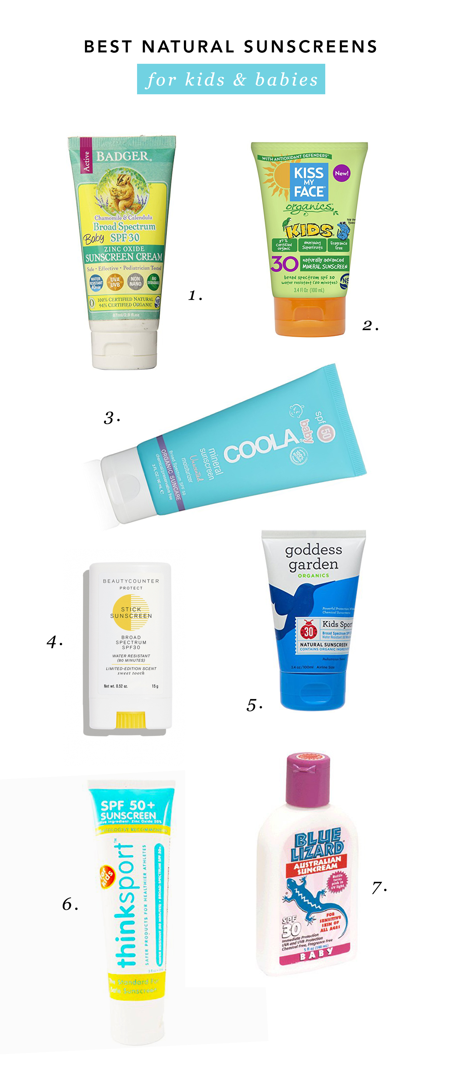 natural sunscreen products