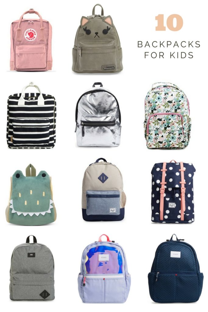 10 Backpacks For Kids - The Mama Notes