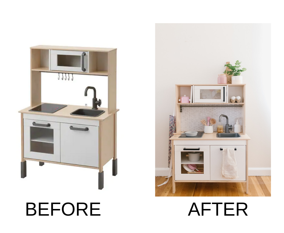 IKEA Play Kitchen DIY - Design Ideas 