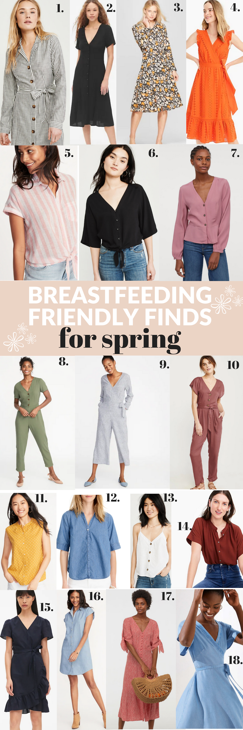 Nursing Friendly Clothes and Outfits to Breastfeed In