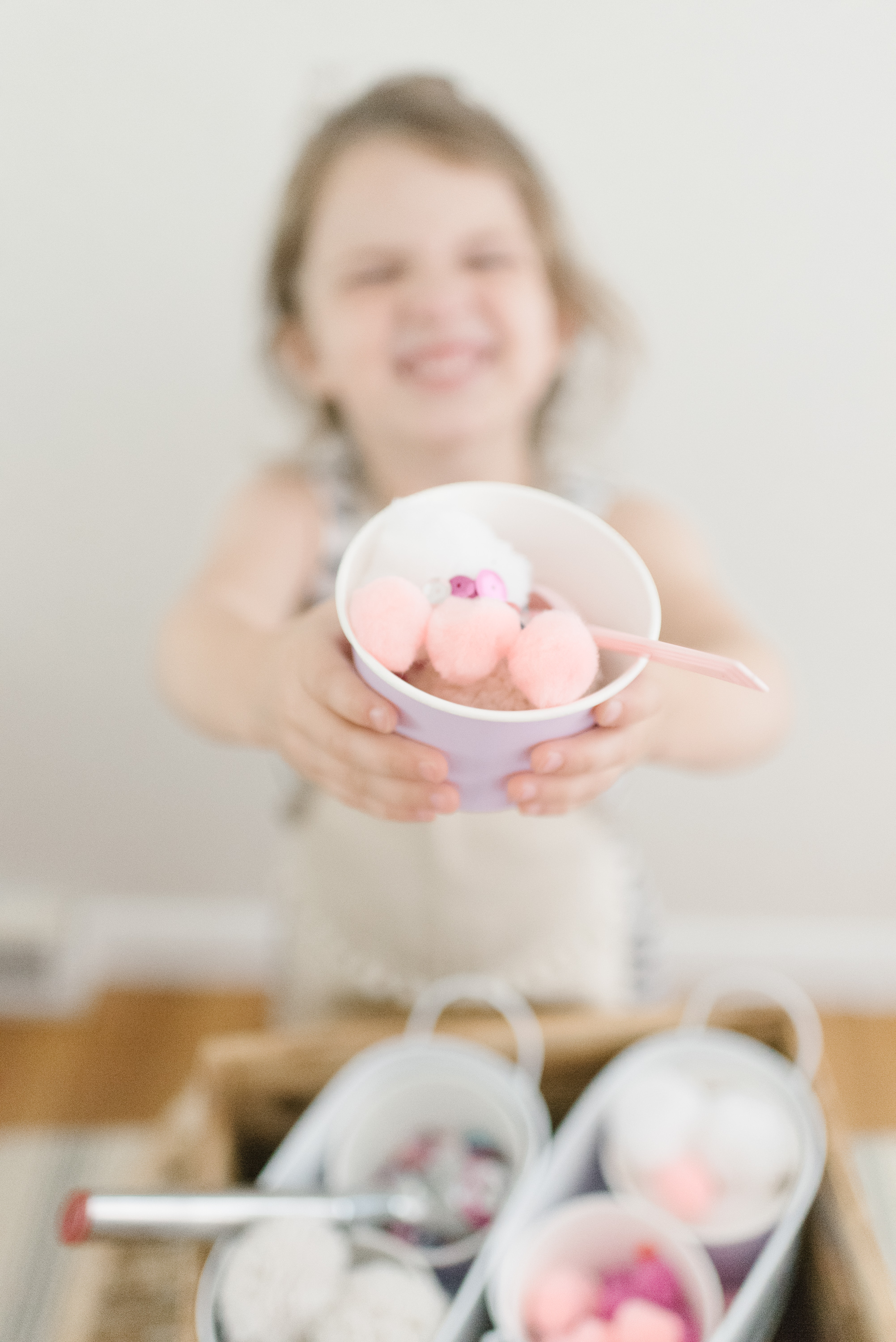 Ice Cream Shop Sensory Play - The Mama Notes