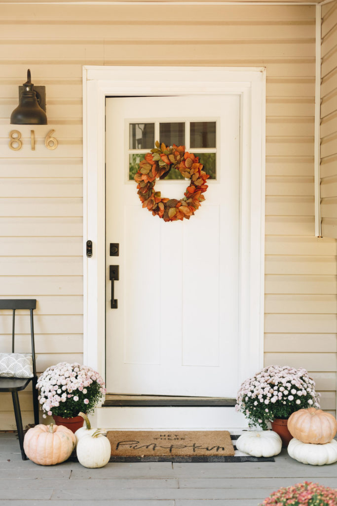 Our Fall Porch - The Mama Notes