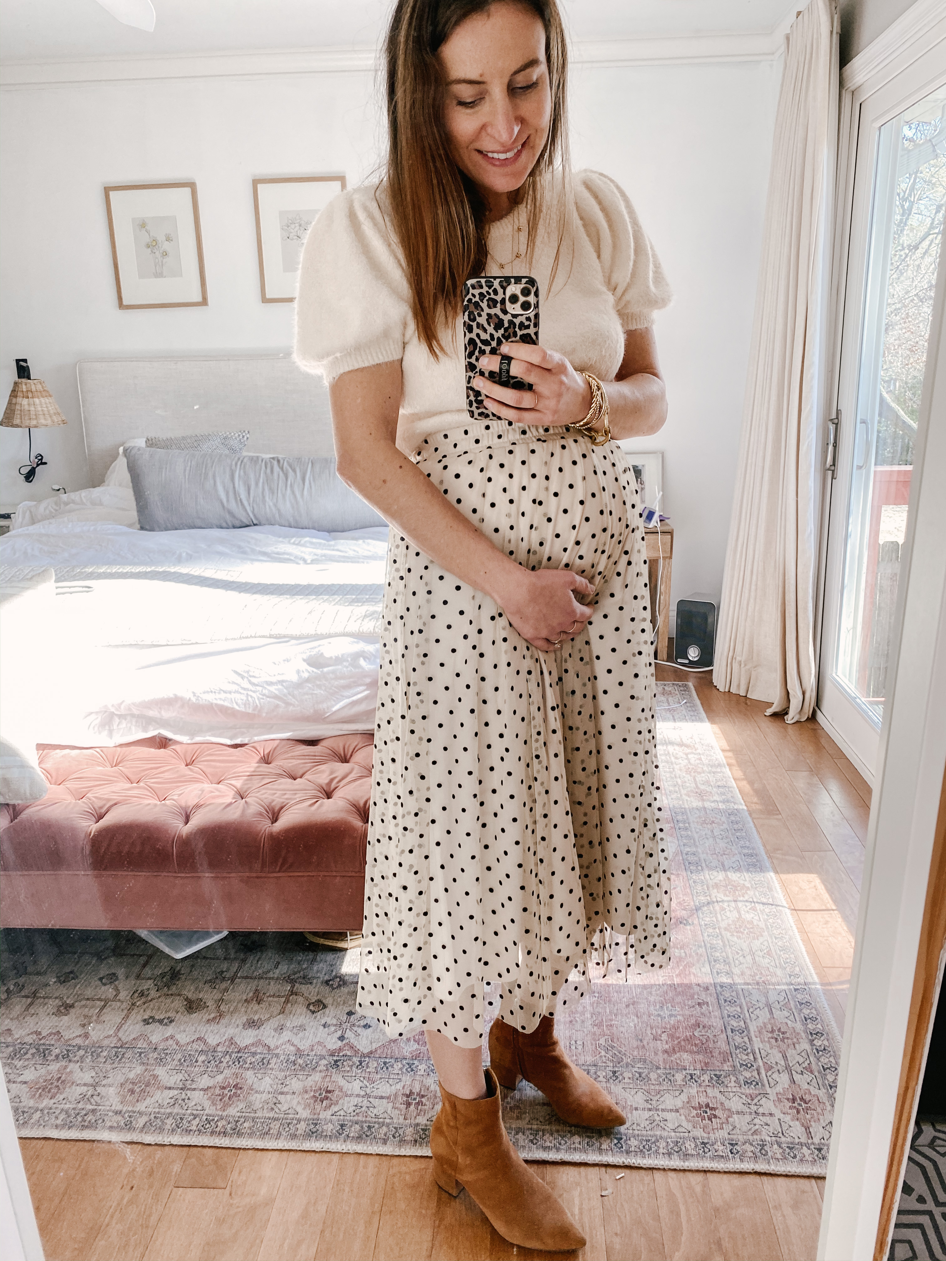5 Comfy + Cute Winter Maternity Outfits 