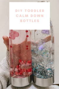 DIY Calm Down Bottles - The Mama Notes