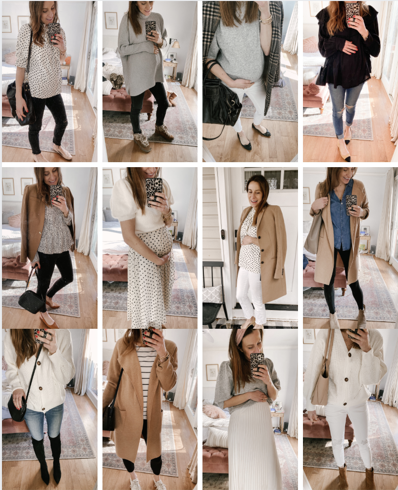 20 Maternity Outfit Ideas For Winter - The Mama Notes