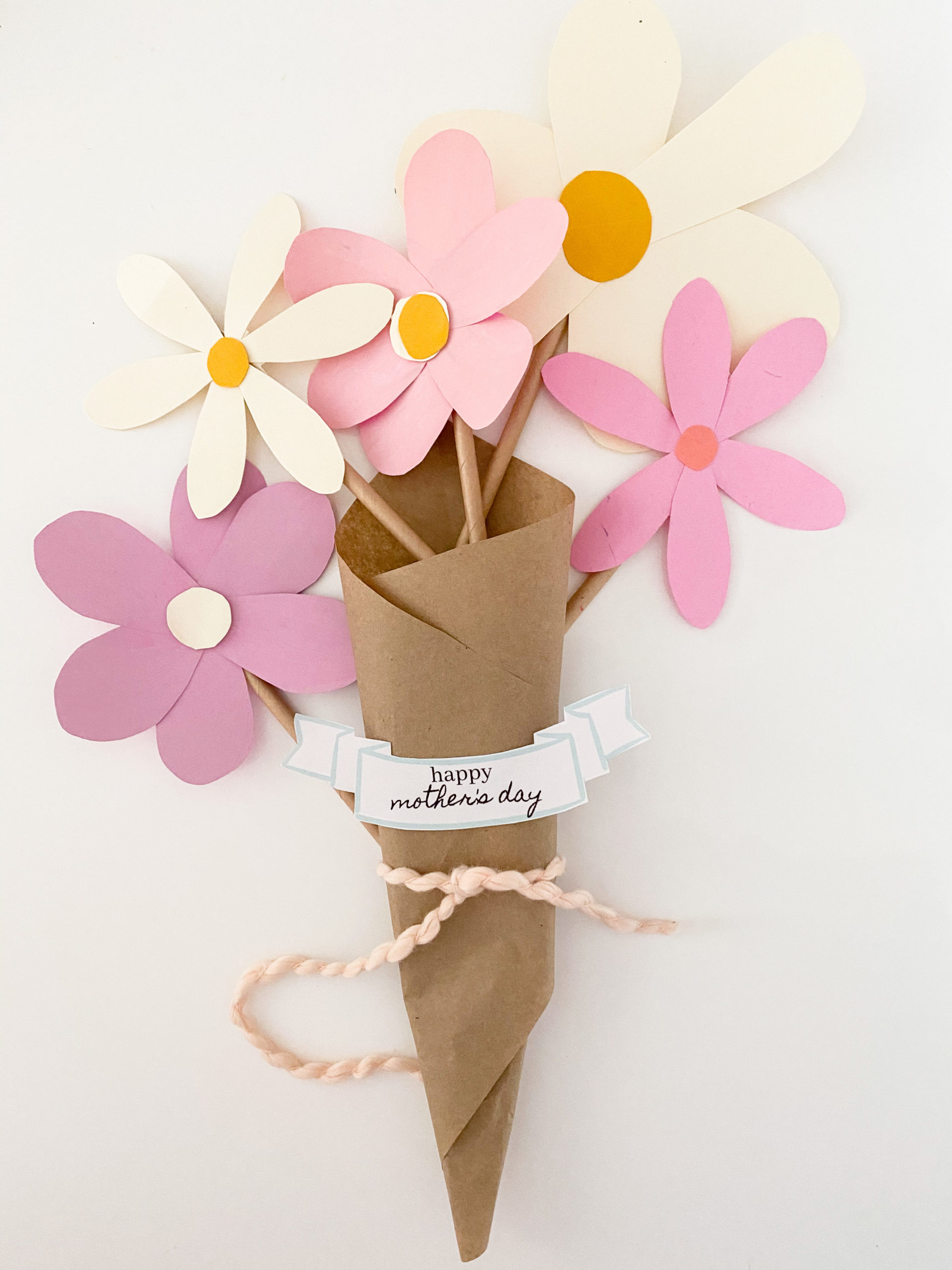 DIY Paper Flower Bouquet for Spring