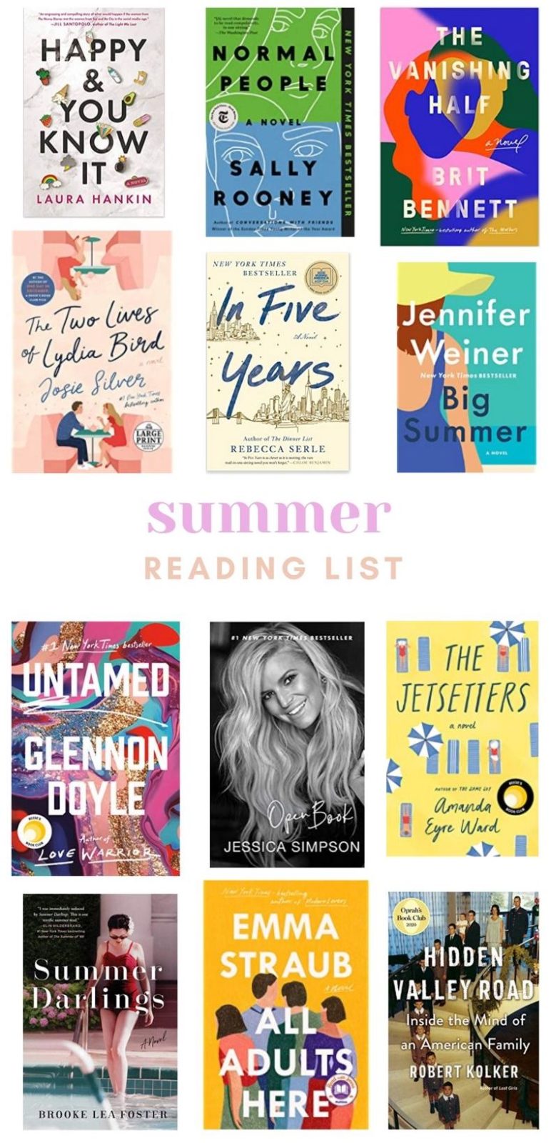 Summer Reading List - The Mama Notes