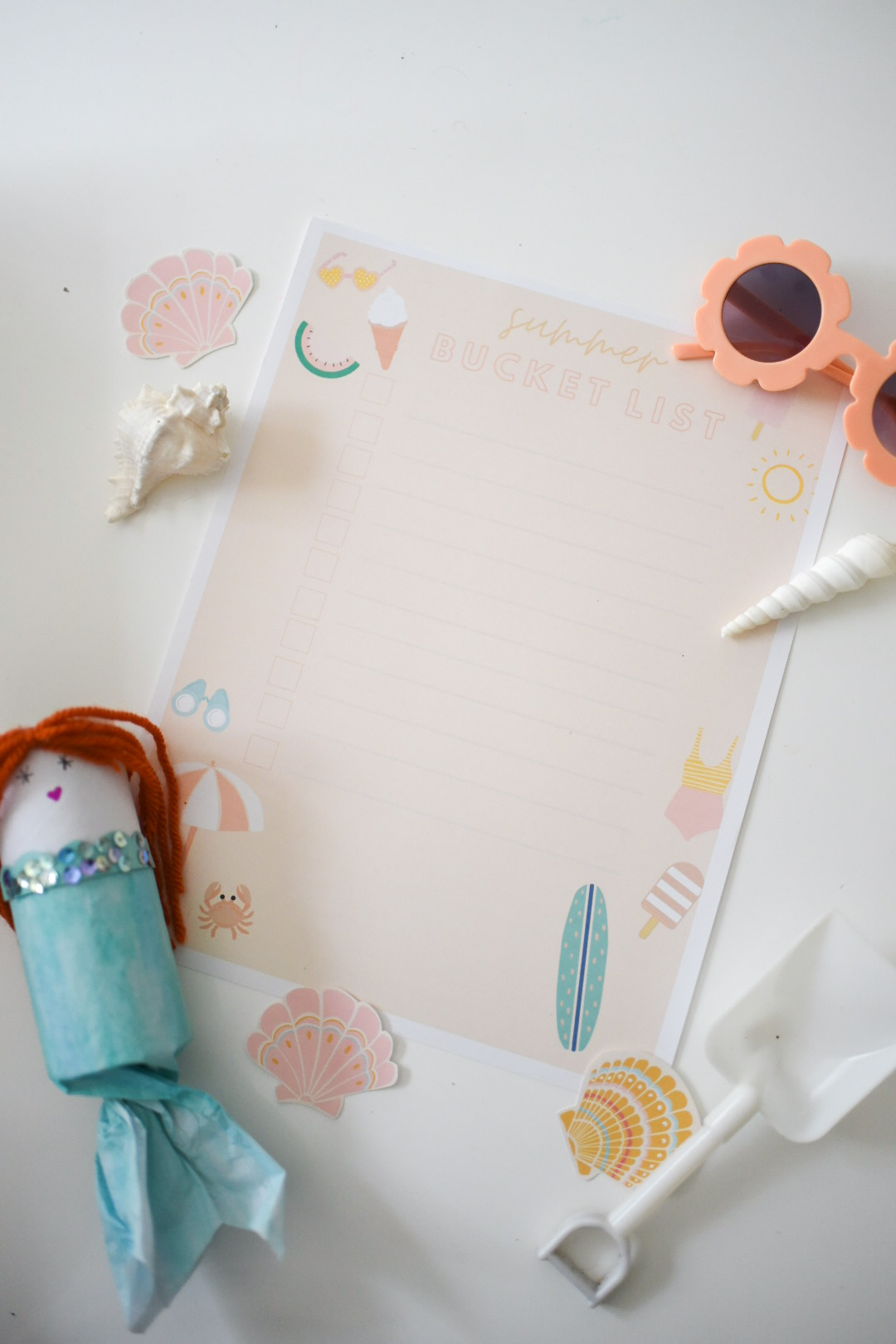 Free Printable Summer To Do List · The Typical Mom