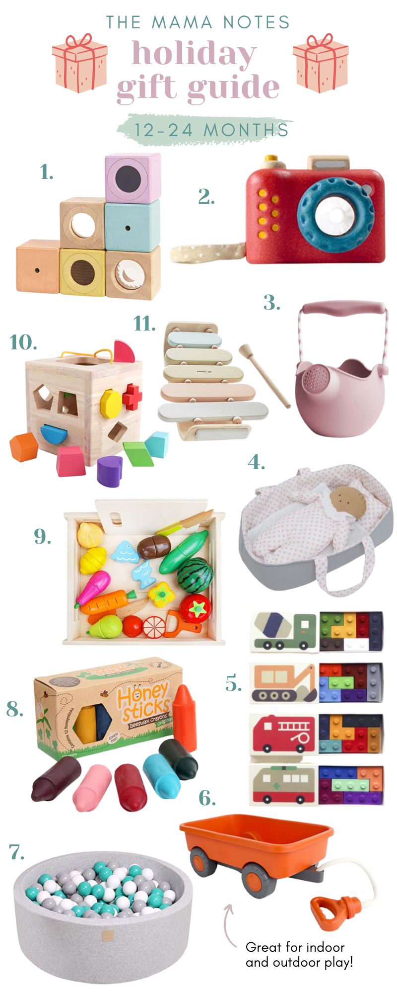 Holiday Gift Ideas for Blind Children - Birth to 24 Months