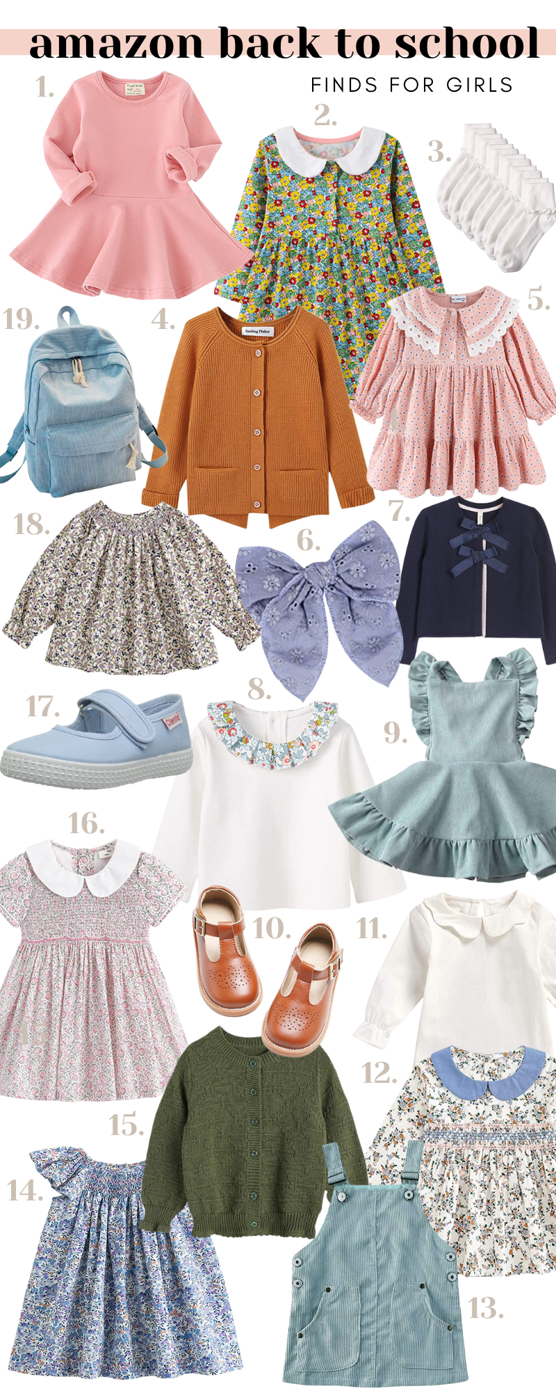Back-to-School Outfits for Girls